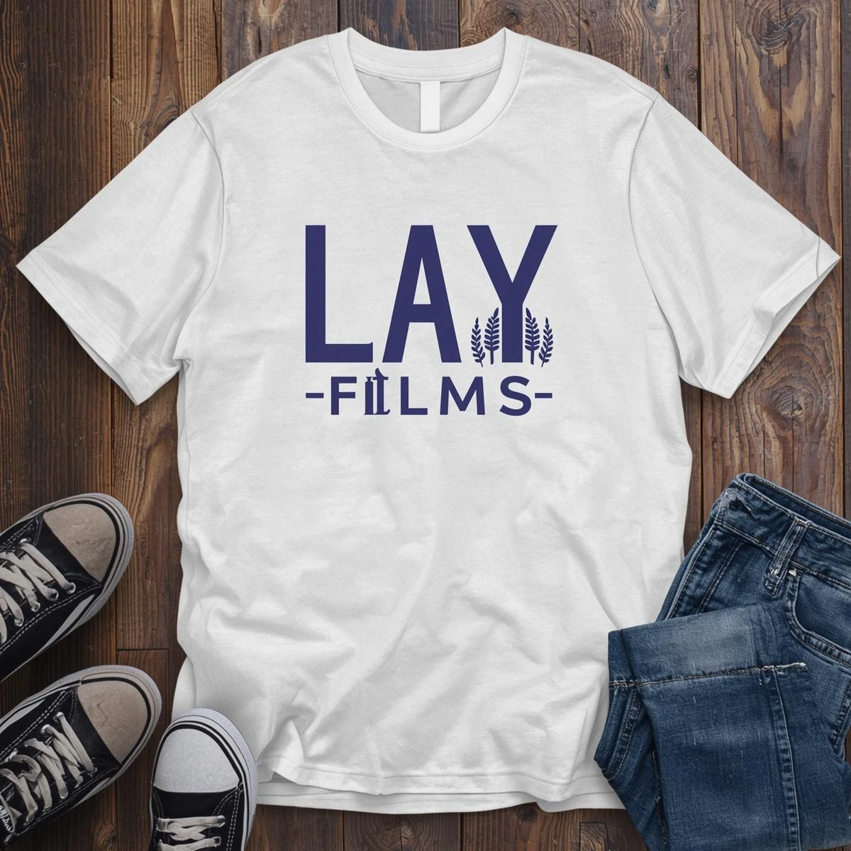 Lay Films T-Shirt Front View